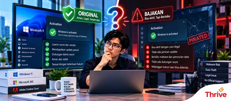 Software Bisa Dipakai dan Aktif, Apakah Berarti Sudah Original? Jangan Tertipu Status “Activated”