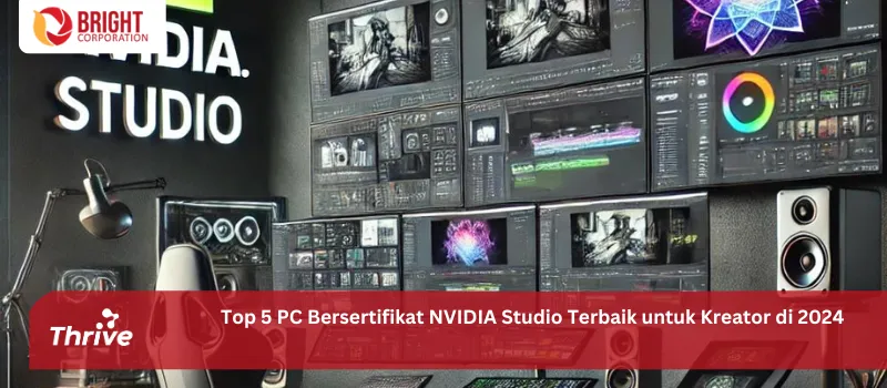 Top 5 PC Bersertifikat NVIDIA Studio Terbaik untuk Kreator di 2024