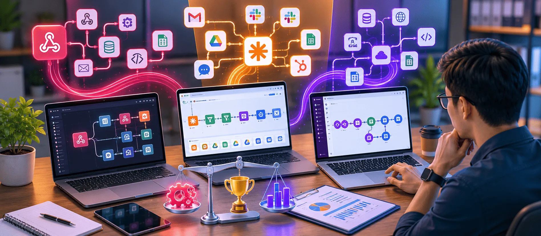 Perbandingan n8n, Zapier, dan Make: Mana yang Paling Worth It untuk Automation Bisnis?