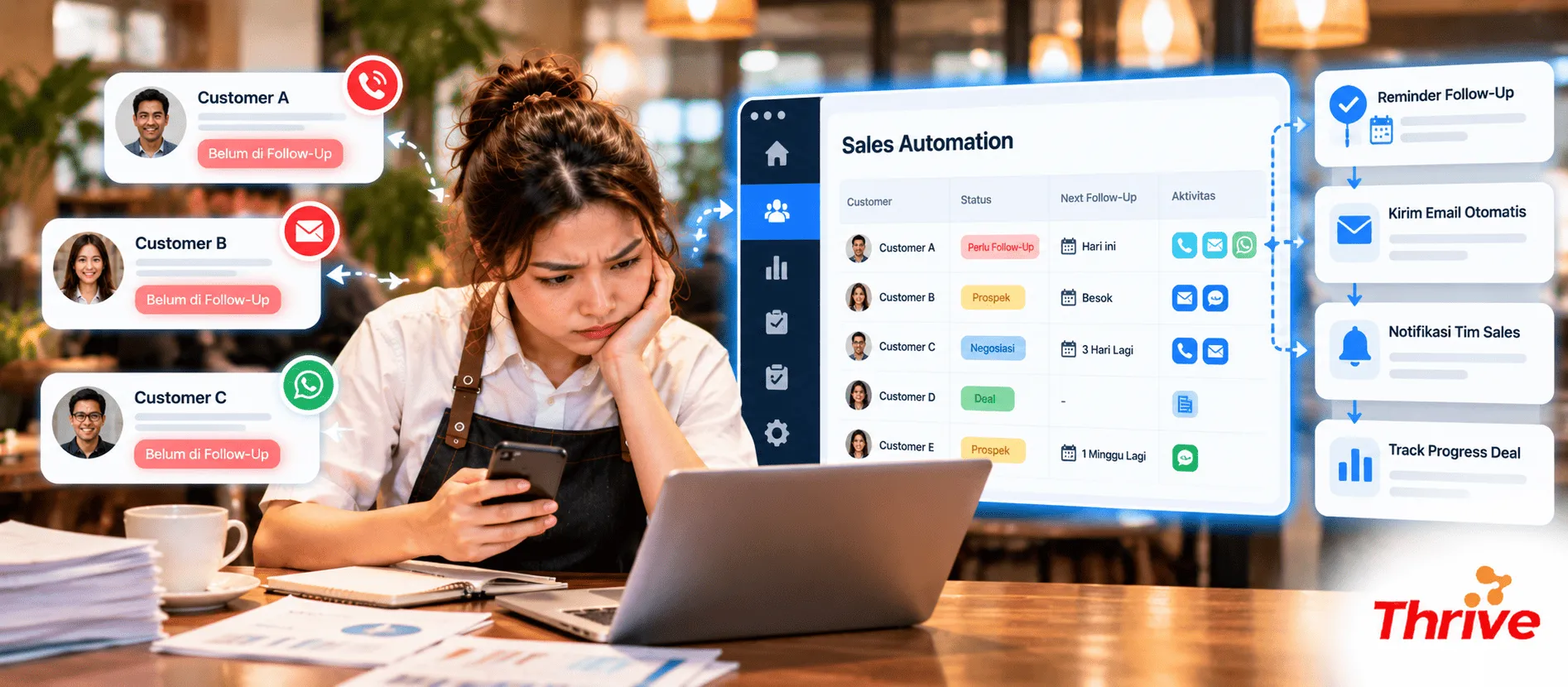 Sales Sering Lupa Follow-Up Customer? Sales Automation Bisa Membantu Menutup Celah Ini