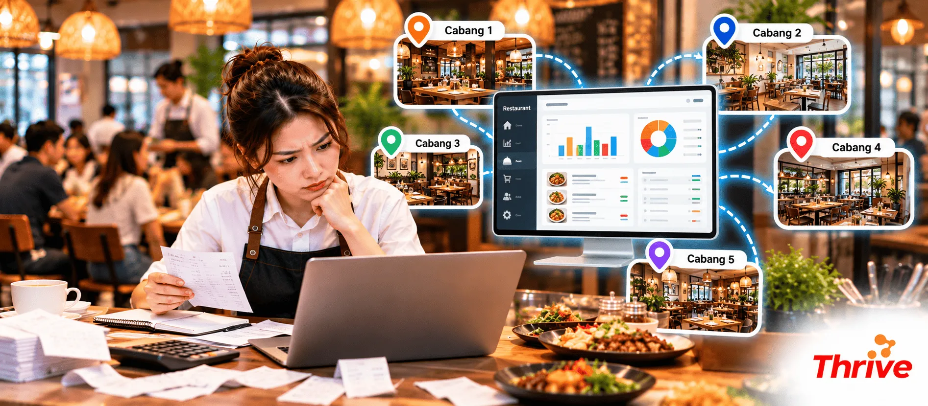 Punya Banyak Cabang Restoran? Ini Software yang Sebaiknya Tidak Dikelola Terpisah