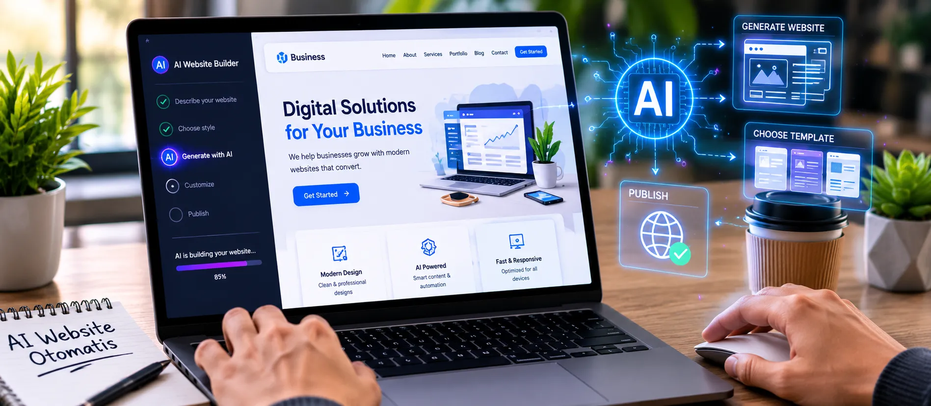 Mau Website Jadi Otomatis? Ini 7 Tools AI Terbaik untuk Dicoba di 2026