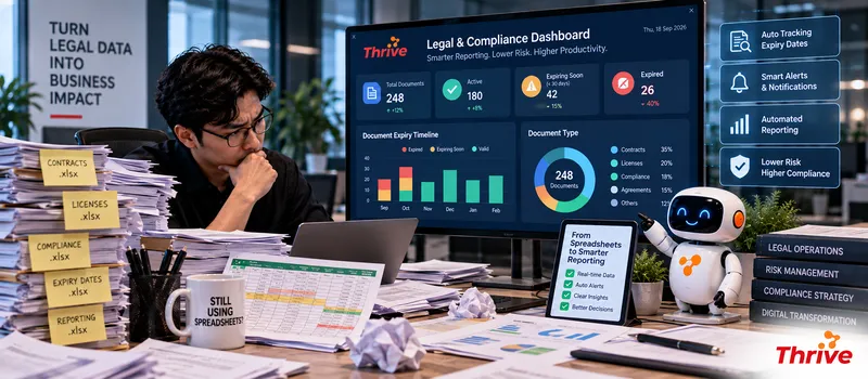Dashboard Legal Masih Penuh Spreadsheet? Begini Cara Membuat Reporting Lebih Cerdas