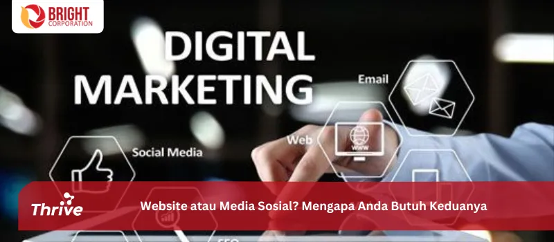 Website atau Media Sosial? Mengapa Anda Butuh Keduanya