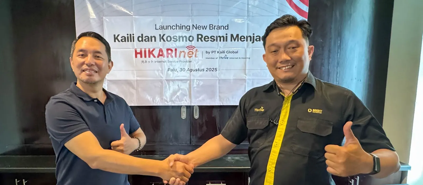 Kaili & Kosmo Resmi Menjadi HikariNet, Internet Murah dengan Coverage Luas di Indonesia
