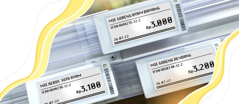 ET Price Tag: Ubah Label Harga Tanpa Perlu Mencetak yang Baru
