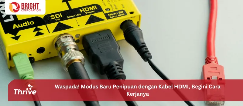 Waspada! Modus Baru Penipuan dengan Kabel HDMI, Begini Cara Kerjanya