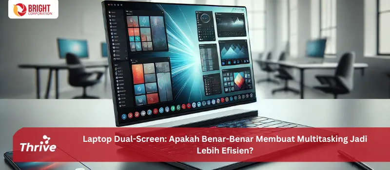 Laptop Dual-Screen: Apakah Benar-Benar Membuat Multitasking Jadi Lebih Efisien?