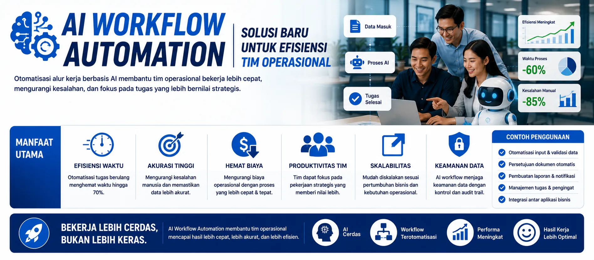 AI Workflow Automation: Solusi Baru untuk Efisiensi Tim Operasional?