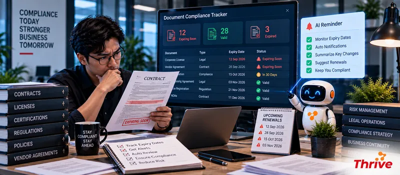 Kontrak dan Dokumen Compliance Sering Expired Tanpa Disadari? Begini Cara Mencegahnya