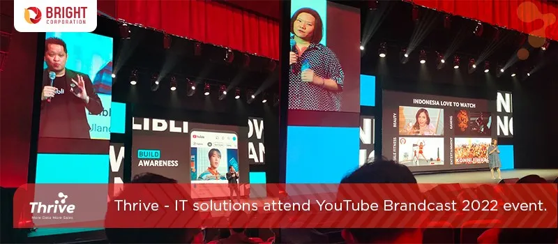 Thrive - IT Solutions Menghadiri Event YouTube Brandcast 2022
