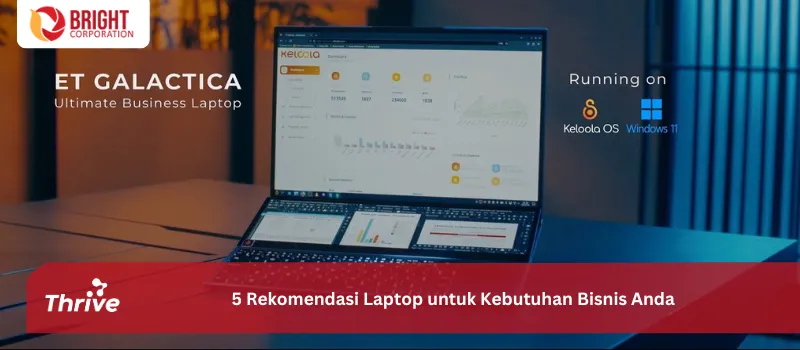 5 Rekomendasi Laptop untuk Kebutuhan Bisnis Anda