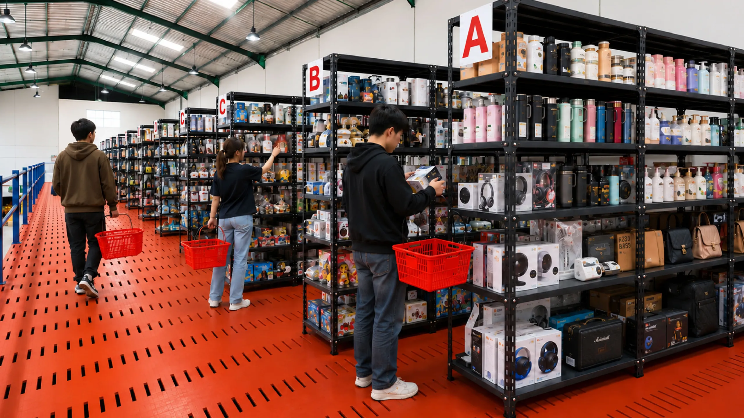 Area Display & Pengambilan Sampel