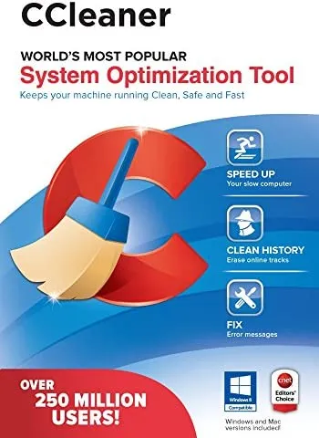 CCleaner Professional For 1 Device | 1 Year License Subscription