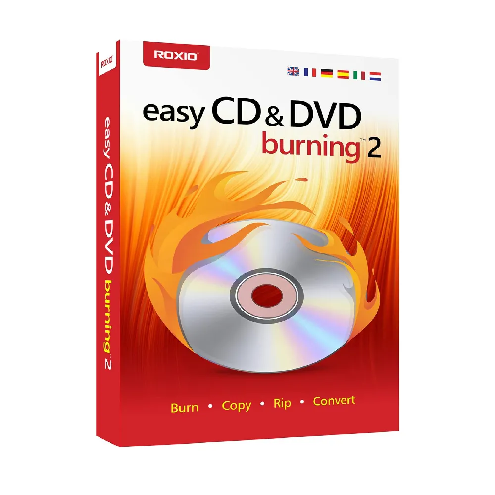Roxio Easy CD & DVD Burning 2 | Disc Burner and Video Capture