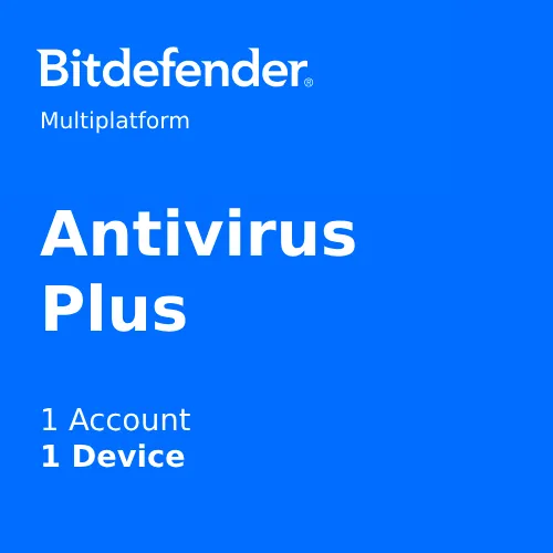 Bitdefender Antivirus Plus Multiplatform 1 account - 1 device
