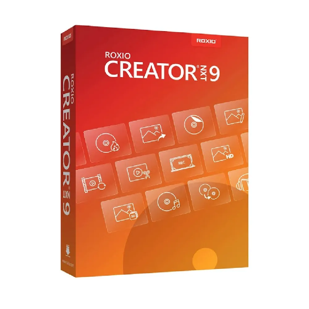 Roxio Creator NXT 9 | CD/DVD disc burner